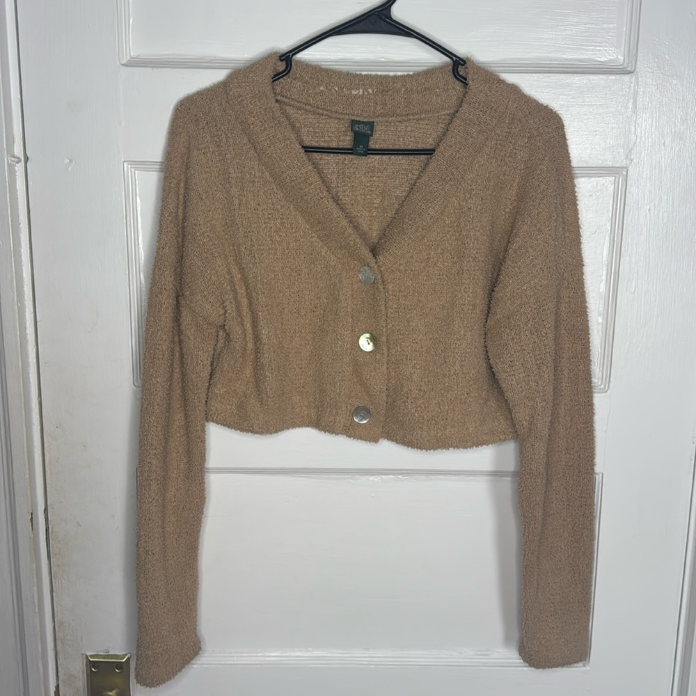 Crop cardigan